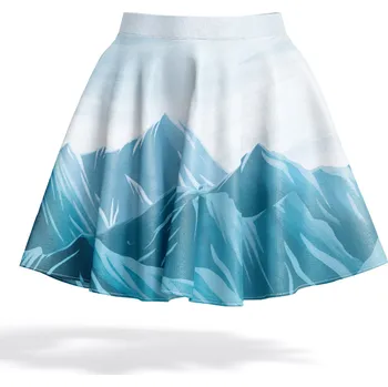 Dámská sukně UTOPY Dámská mini sukně Winter Mountains Velikost: L