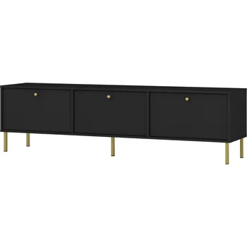 Televizní stolek FALCO TV stolek Tomila 303/2 černý grafit