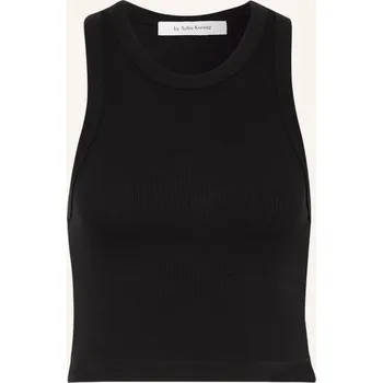 By Aylin Koenig Dámský Cropped Top Reyna, černá, 42