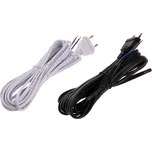 Flexo šňůra 5m 2x0,75mm2 - Černá - EMOS - S19275 - S19275