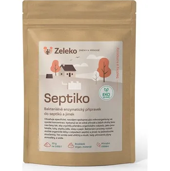 Čistič septiku a jímky Zeleko Septiko bakterie do septiků a jímek