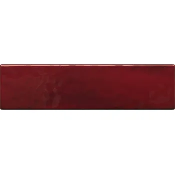 Obklad Masovia rubino B gloss str - obkládačka 7,8x29,8 červená lesklá 6006039