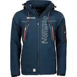 GEOGRAPHICAL NORWAY bunda pánská TECHNO MEN softshell S tmavě modrá