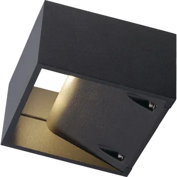 SLV Svítidlo LED LOGS WALL 9,5W 520lm 3000K nástěnné IP65 antracit 232105