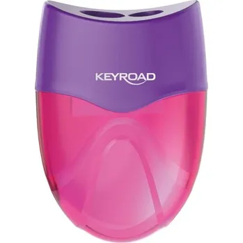Ořezávátko Ořezávátko KEYROAD Mellow Duo, dvojité, růžové