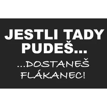 Rohožka Rohožka Flákanec 40x60 cm - SLEVA 3% s kodem radost25