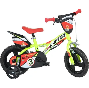 Dino Bikes 123GLN Raptor 12" 2023 žluté
