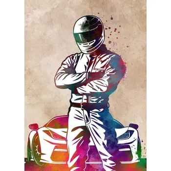 Plakát Plakát, Obraz - Sport Racing Car 1, Justyna Jaszke