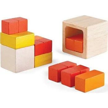 Dřevěná hračka Plan Toys, Zlomkové krychle