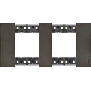 Elektrická zásuvka Rámeček BTICINO LNOW 2+2M space KA4802M2NG