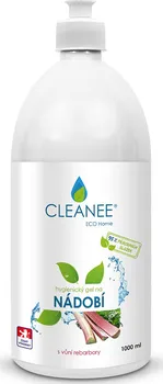 Mycí prostředek CLEANEE Eco Home gel na nádobí s vůní rebarbory