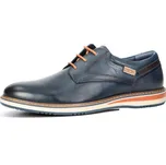 Pikolinos pánské kožené polobotky na šněrování - tmavomodré