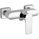 NOVASERVIS ALGEO SQUAR Nástěnná sprchová baterie bez příslušenství, chrom 82061/1,0