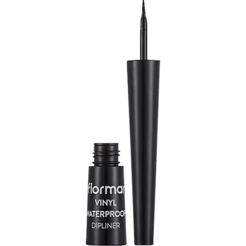 Oční linky Flormar Make-up-oci Tuzky-na-ociVinyl Vodotěsný Dipliner 001 Black 2,5 ml ()