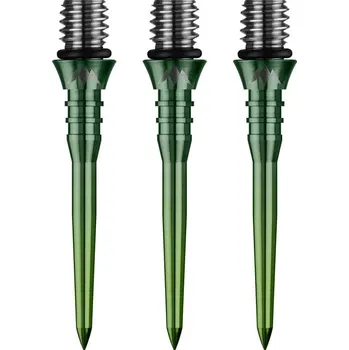 Hroty na šipky Mission Titan Pro Grooved Green steel 26 mm