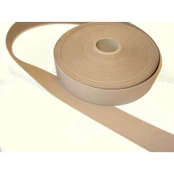 Textilní guma Guma plochá 25mm písková