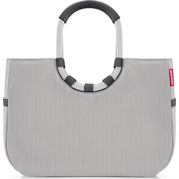 Nákupní taška Reisenthel Loopshopper L Herringbone grey