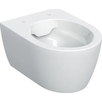 Klozet Geberit iCon závěsné WC 35x49 cm, hluboké splachování, uzavřený tvar, zkrácené vyložení, Rimfree, bílá (502.380.00.1)