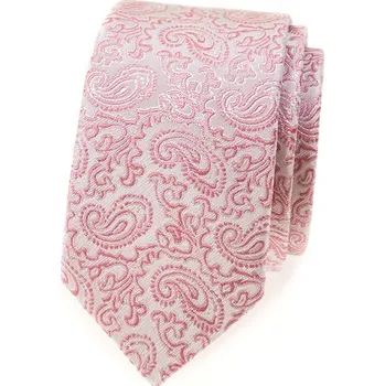 Kravata Úzká Kravata Avantgard - pudrová 571-22004-0