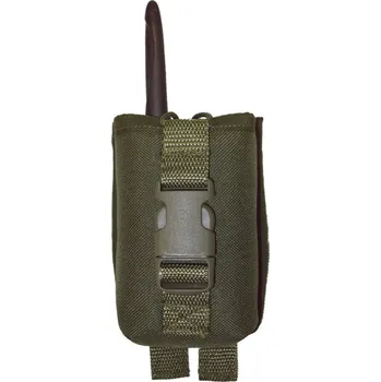 Výprodej - pouzdro na vysílačku otevřené zelené molle (Kapsa pro PMR)