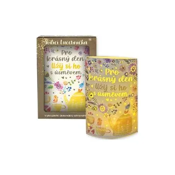 Dekorativní svítidlo Nekupto Svítící dekorace lucerna Pro krásný den