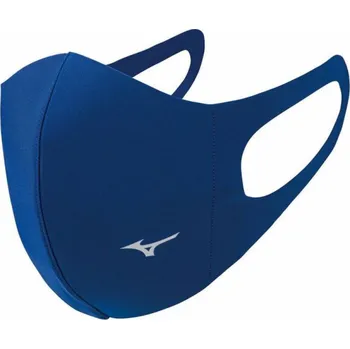 Mizuno Face Cover sportovní maska, modrá, velikost M (J2GW055M27)