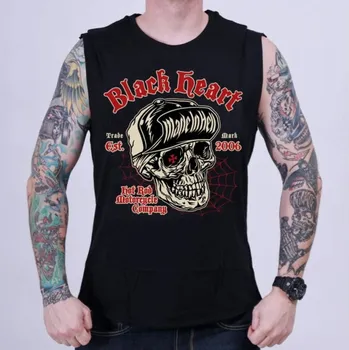 Pánské tílko tílko pánské - GRAVITY - BLACK HEART - 17491