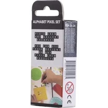 Penál PIXIE CREW sada doplňkových pixelů černé