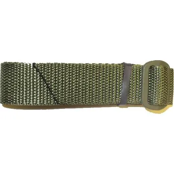 Kotvící popruh 1m s průvlečnou sponou zelený (Popruh na batoh)