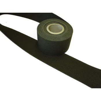 Textilní guma Guma plochá 40mm zelená