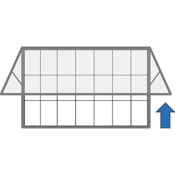 Informační tabulka Venkovní vitrína magnetická, s výklopnými dveřmi, 1600 x 1000 mm