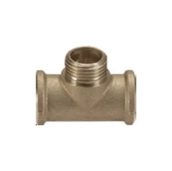 Fitinka T-kus mosaz 1/2"x Š1/2" x1/2" s vnějším závitem