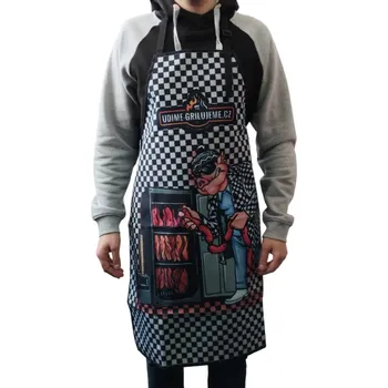 Kuchyňská zástěra UG Grill Zástěra Pepe na grilování č.4 UG Grill