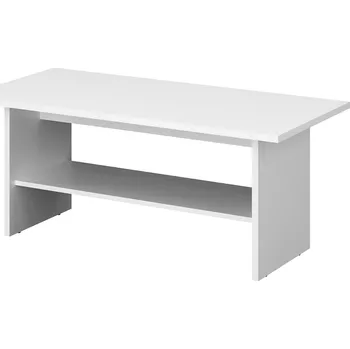 Konferenční stolek Mebel Bos Erden 120 x 50 x 57 cm dřevotříska bílý