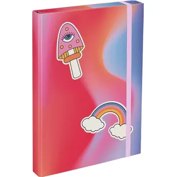 Školní batoh BAAGL Desky na školní sešity A4 Hippie