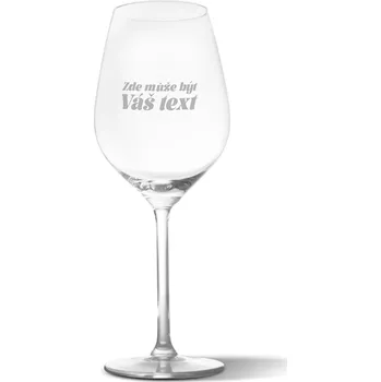 Víno Sklenice na víno s vlastním nápisem 49 cl