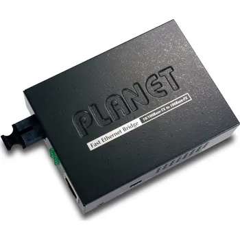 Switch PLANET FT-806B20 konvertor síťové kabeláže 100 Mbit/s 1550 nm Jednovidové Černá