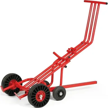 Vozík na manipulaci se sudem s pomocnou tyčí