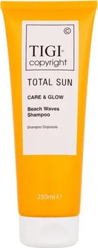 Šampon TIGI Copyright Total Sun Care & Glow Beach Waves šampon pro vlasy namáhané sluncem 250 ml