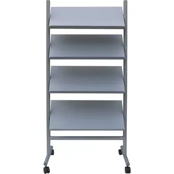 Mobilní stojan na prospekty, 12 x A4 Kapacita: 12 x A4