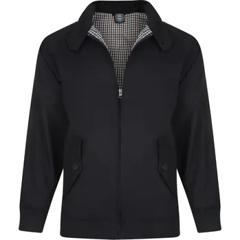 Pánská casual bunda KAM bunda pánská KBS 428 nadměrná velikost 8XL černá