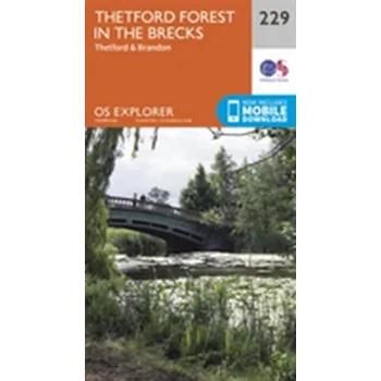 Encyklopedie Thetford Forest in the Brecks - Ordnance Survey [EN] (2015, Skládaná mapa, Ordnance Survey)