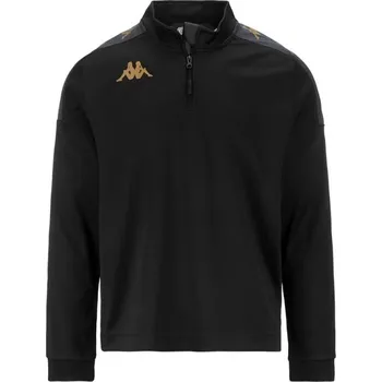 Pánská mikina KAPPA4SOCCER GASSOLO mikina Sr černá/šedá XL