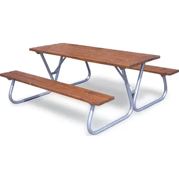 Zahradní lavice Venkovní stůl s lavicemi, délka 1800 mm