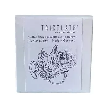 Příslušenství pro přípravu kávy Tricolate papírové filtry 100 kusů