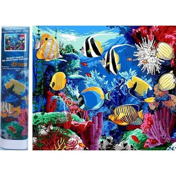 Diamantové malování Norimpex Diamantové malování Podvodní svět 30x40cm