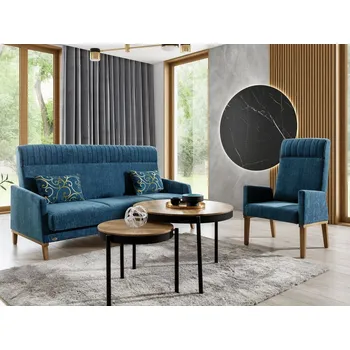 Sedací souprava Sedací souprava 3+1 MORETTI s čalouněním zadní části