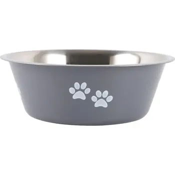 Miska pro psa Protiskluzová miska na vodu a granule pro domácí mazlíčky - 4 velikosti Varianta: 2020 ml, Barva: Šedá