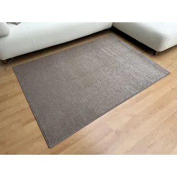 Koberec Kusový koberec Lounge béžový - Kruh 100 cm průměr