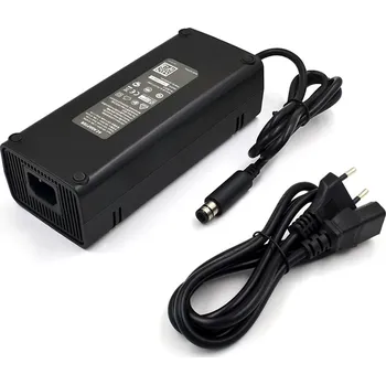 Herní konzole PSko Napájecí adaptér pro Xbox 360 E, nový 14566